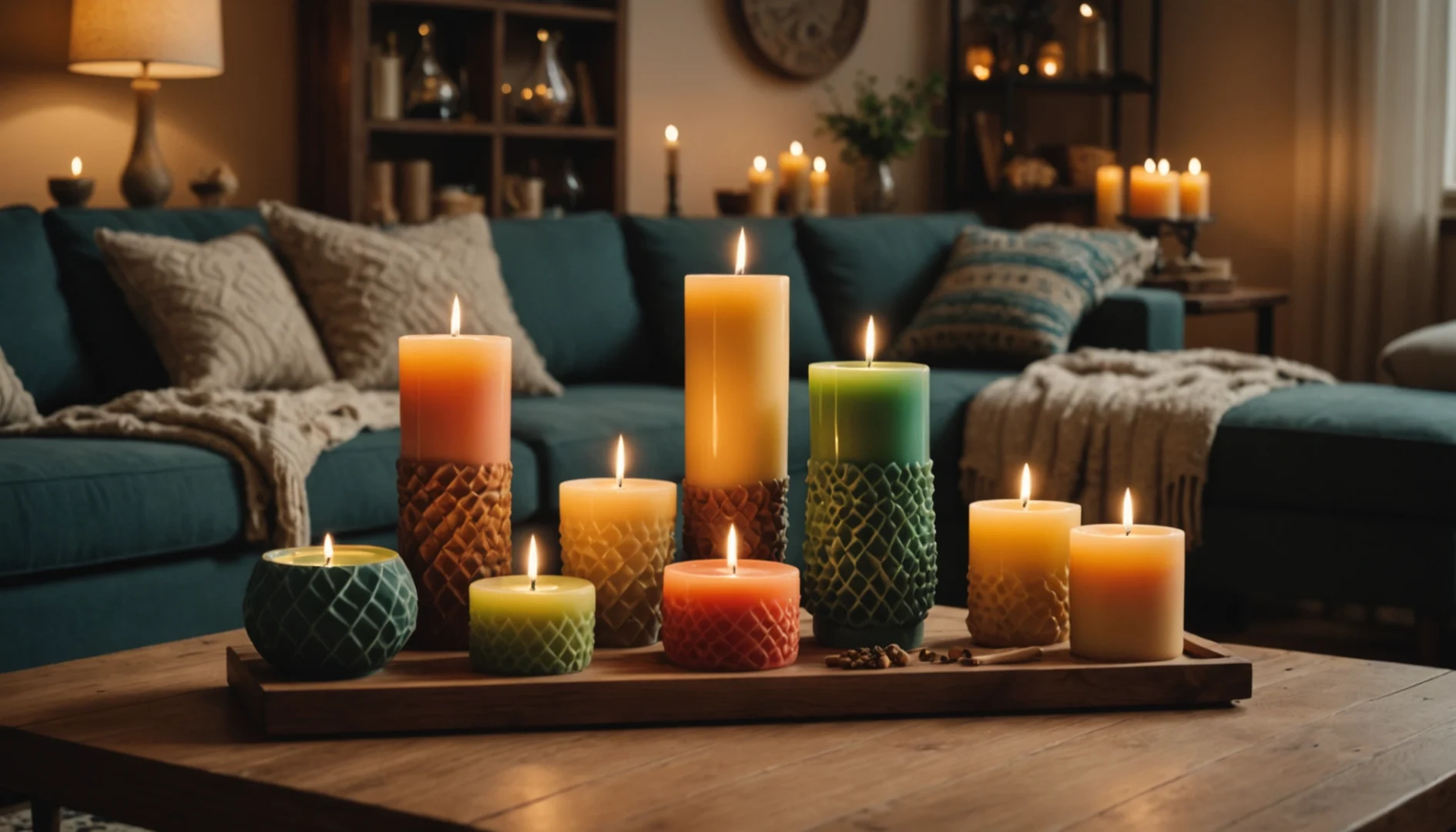 Transformez votre intérieur avec des bougies artisanales