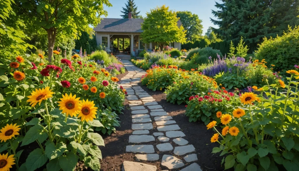 fleurs pour emplacement ensoleillé