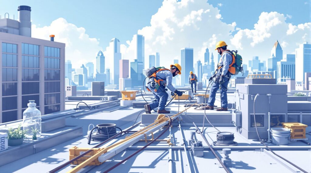 Les spécificités des toitures commerciales et leur entretien