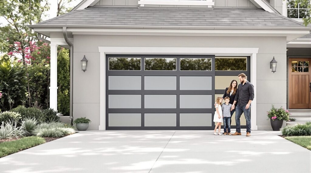 Les avantages d’une porte de garage sectionnelle avec portillon pour votre habitat