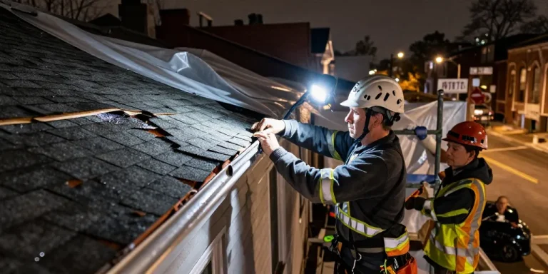 Réparation de toiture en urgence à Montréal : ce que le marché du 24/7 révèle sur l'état du parc immobilier