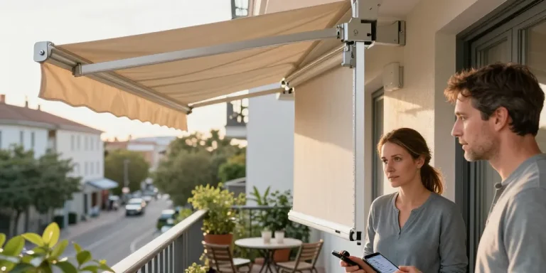 store exterieur pour balcon