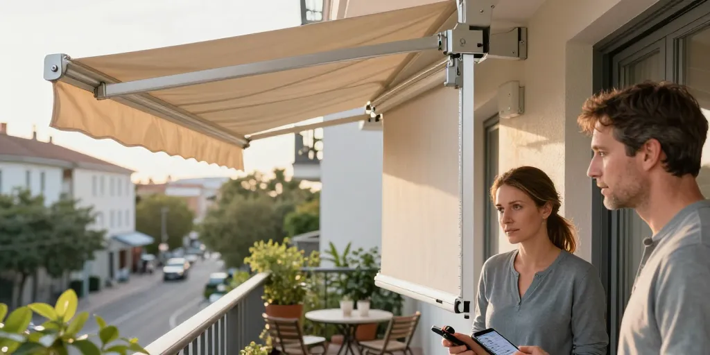 Store exterieur pour balcon: le store banne ou le store vertical, que choisir ?